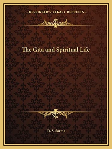 The Gita and Spiritual Life