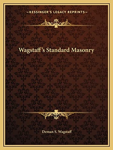 Wagstaff's Standard Masonry