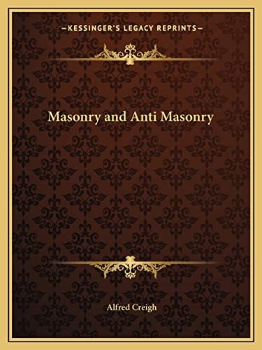 Masonry and Anti Masonry