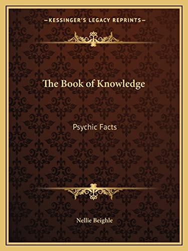 The Book of Knowledge: Psychic Facts