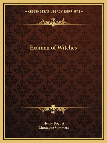 Examen of Witches