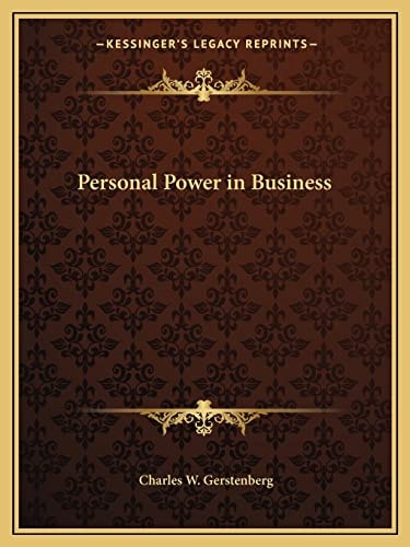 Personal Power in Business