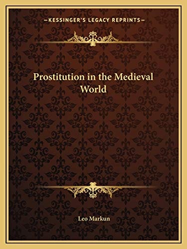 Prostitution in the Medieval World