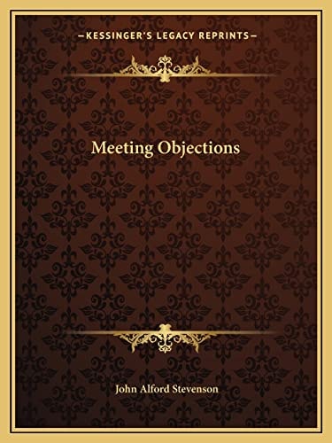 Meeting Objections