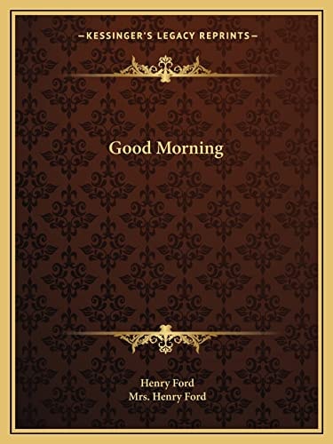 Good Morning