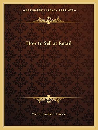 How to Sell at Retail