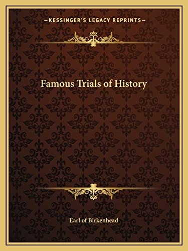 Famous Trials of History