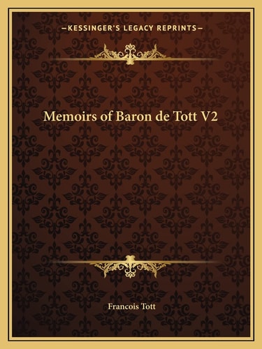 Memoirs of Baron de Tott V2