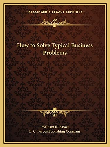 How to Solve Typical Business Problems