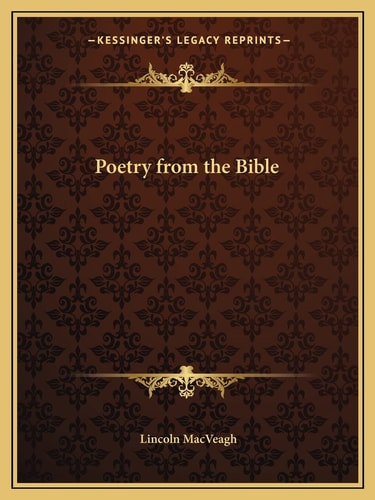Poetry from the Bible