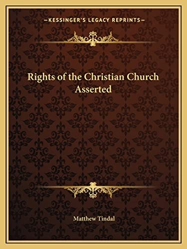 Rights of the Christian Church Asserted