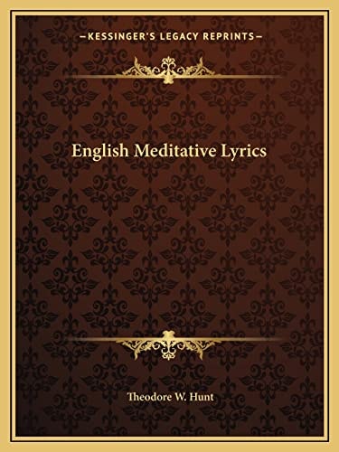 English Meditative Lyrics
