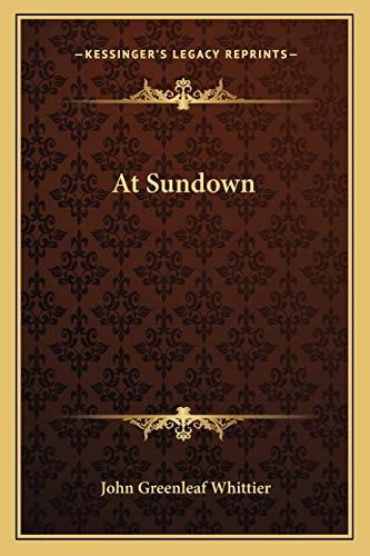 At Sundown