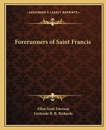 Forerunners of Saint Francis