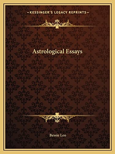 Astrological Essays