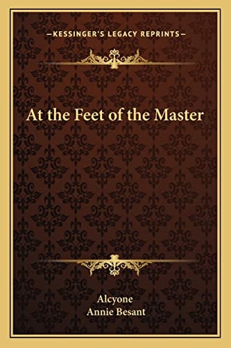 At the Feet of the Master