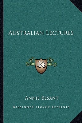 Australian Lectures