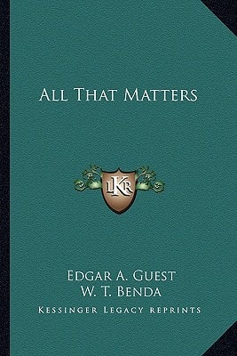 All That Matters