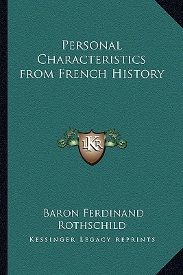 Personal Characteristics from French History
