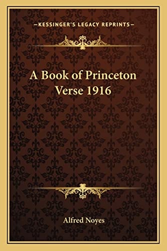 A Book of Princeton Verse 1916