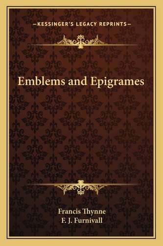 Emblems and Epigrames