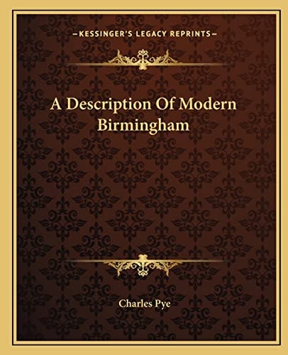 A Description Of Modern Birmingham
