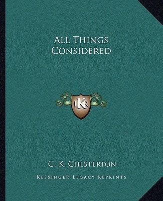 All Things Considered
