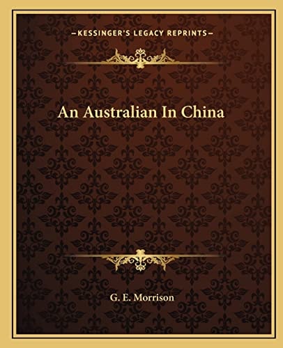 An Australian In China
