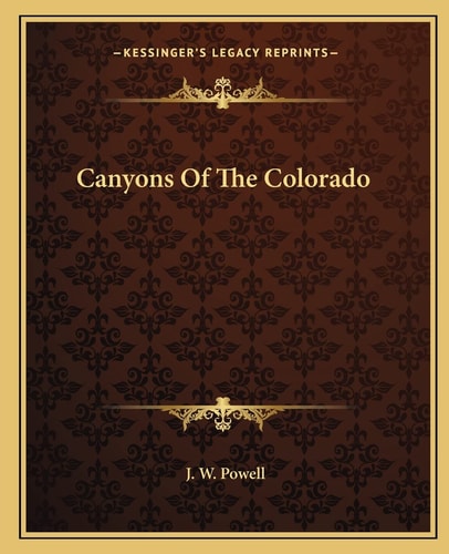 Canyons Of The Colorado