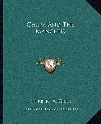 China And The Manchus