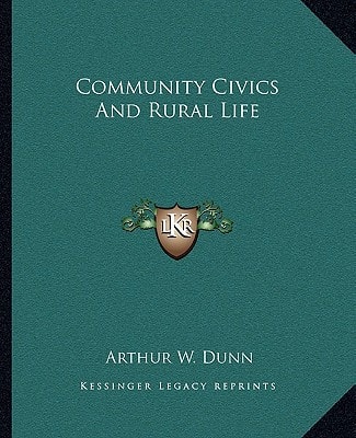 Community Civics And Rural Life
