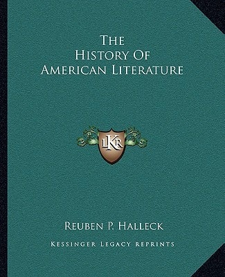 The History Of American Literature