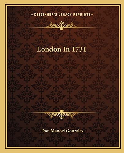 London In 1731