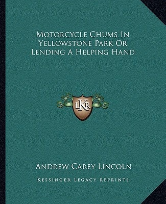 Motorcycle Chums In Yellowstone Park Or Lending A Helping Hand