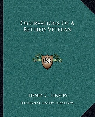 Observations Of A Retired Veteran