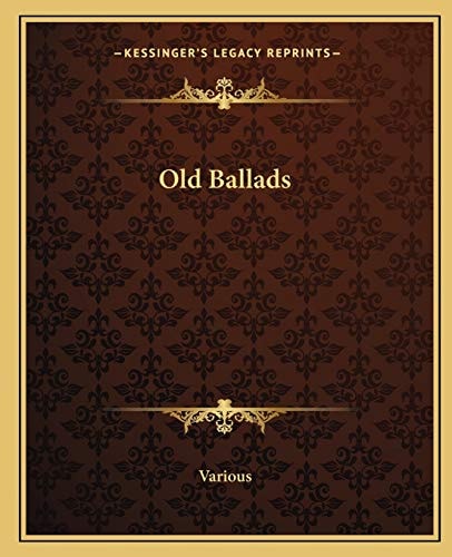 Old Ballads