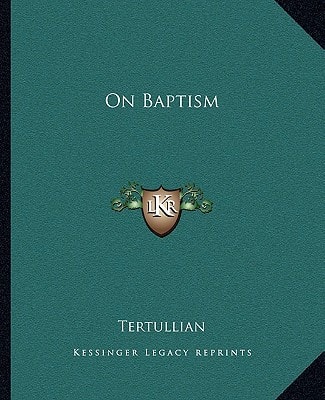 On Baptism