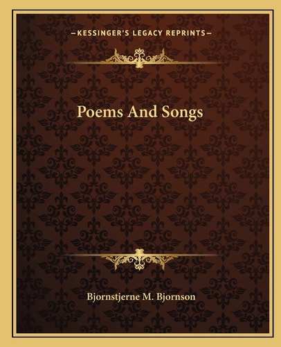 Poems And Songs