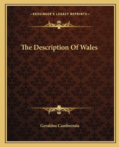 The Description Of Wales