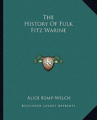 The History Of Fulk Fitz Warine