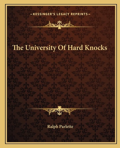 The University Of Hard Knocks