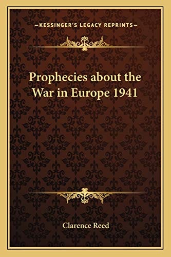 Prophecies about the War in Europe 1941