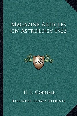 Magazine Articles on Astrology 1922
