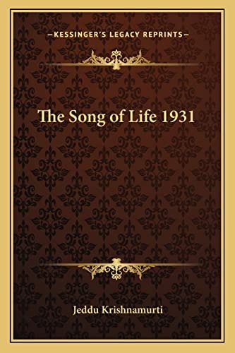 The Song of Life 1931