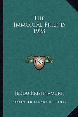 The Immortal Friend 1928
