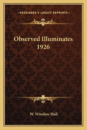 Observed Illuminates 1926