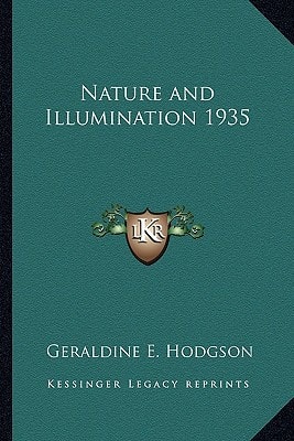 Nature and Illumination 1935