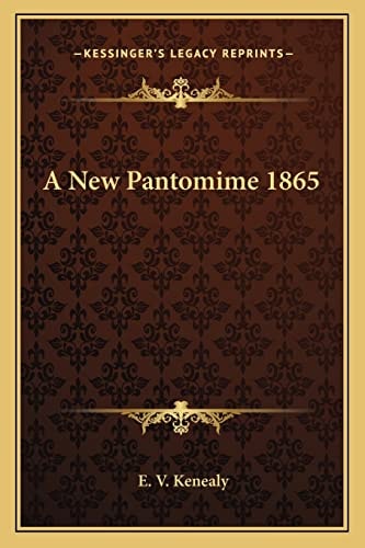 A New Pantomime 1865