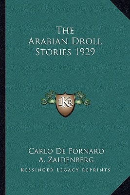 The Arabian Droll Stories 1929