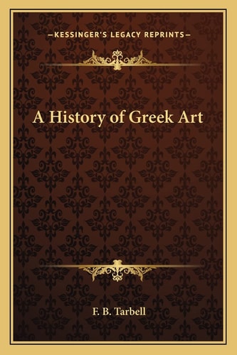 A History of Greek Art